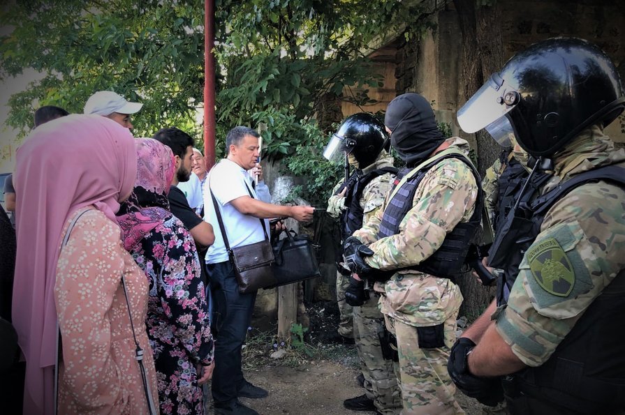 ФОТО: Кримська солідарність (7 липня 2020 рік, чергова облава ФСБ на кримських татар)